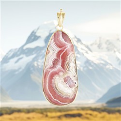 2815130042 Pendente in rodocrosite, 6,8 cm, unico 042 | grossista gemme e pietre curative