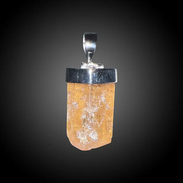 Colgante Topacio Imperial único #003 | Marco Schreier