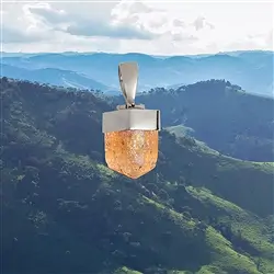 2815154014 Imperial Topaz pendant, 2.9 cm, unique 014 | wholesaler gems & healing stones