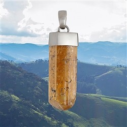 2815154025 Pendentif Topaze impériale, 4,2cm, Pièces uniques 025 | Marco Schreier