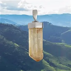 2815154035 Colgante de Topacio Imperial, 4,2 cm, único 035 | Marco Schreier