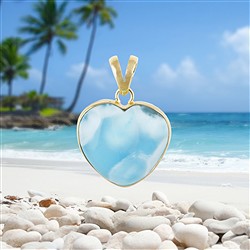 2815196223 Pendentif Larimar Pièces uniques #062 | Marco Schreier