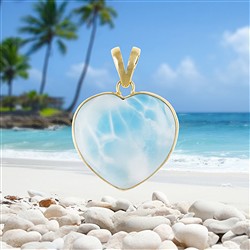 2815196224 Pendentif Larimar Pièces uniques #062 | Marco Schreier
