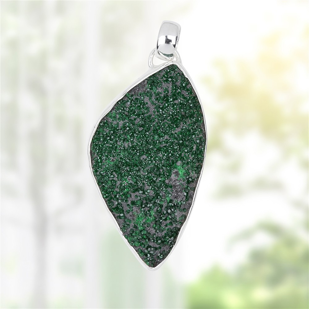 Colgante Uvarovita único 036, 5,6cm | Marco Schreier