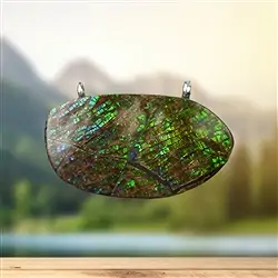 2815583078 Ammolith-Anhänger Unikat 078 | Mineralienhandel Edelsteine, Heilsteine & Schmuck