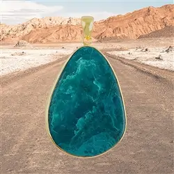 2815599043 Anhänger Atacama-Opal, 6 cm, Unikat 043 | GH Edelsteine, Heilsteine & Schmuck