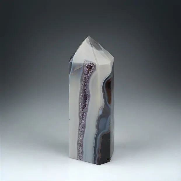 Point Agate, 13cm, unique 002 | minerals trade - gems, healing stones & jewelry