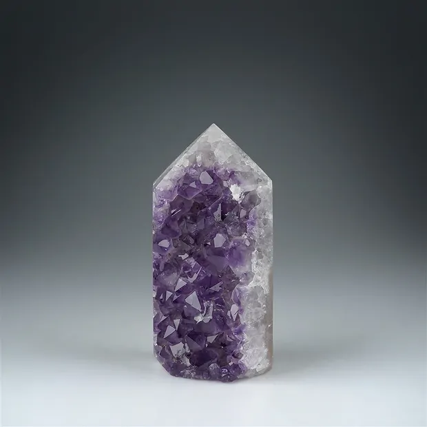 Pointe de Drusen Amethyst Pièces uniques 024, 11cm | Marco Schreier