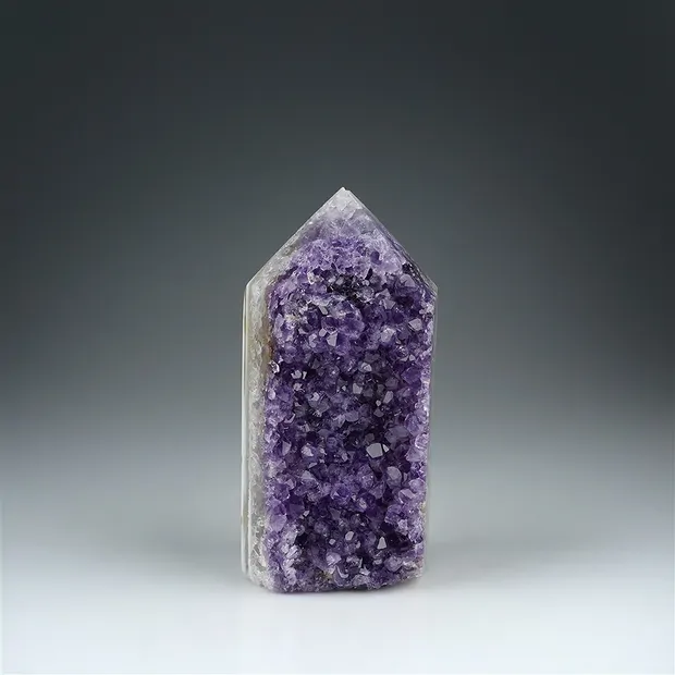 Pointe de Drusen Amethyst Pièces uniques 026, 11cm | Marco Schreier