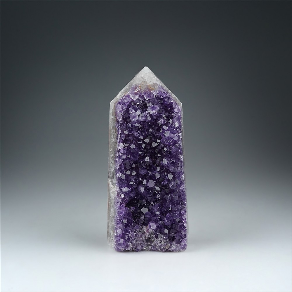 Pizzo Druse ametista unico 027, 12 cm | grossista gemme e pietre curative