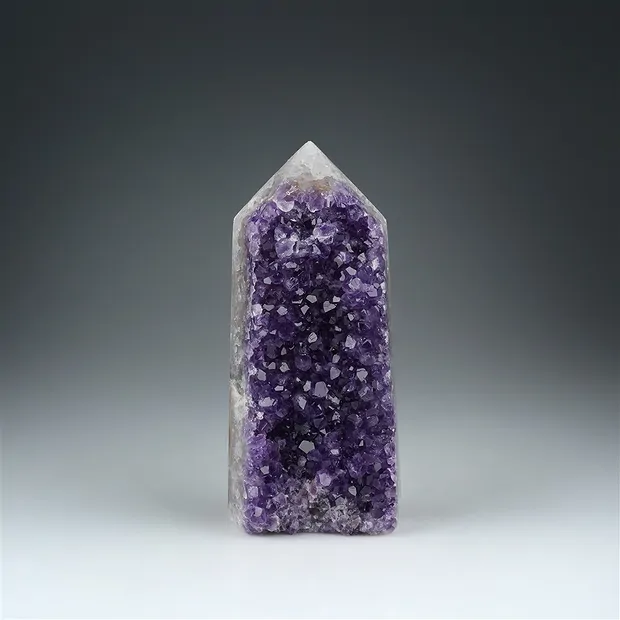 Pizzo Druse ametista unico 027, 12 cm | grossista gemme e pietre curative