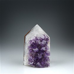 2816012028 Pointe de Drusen Amethyst Pièces uniques 028, 10cm | Marco Schreier