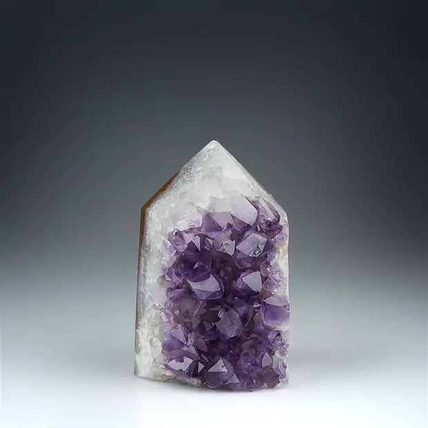 Drusen-Spitze Amethyst Unikat 028, 10cm | GH Edelsteine, Heilsteine & Schmuck