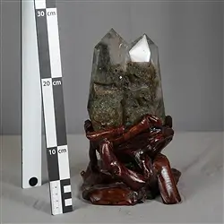 2816177001 Rutilated quartz lace unique 001 | wholesaler gems, healing stones & jewelry