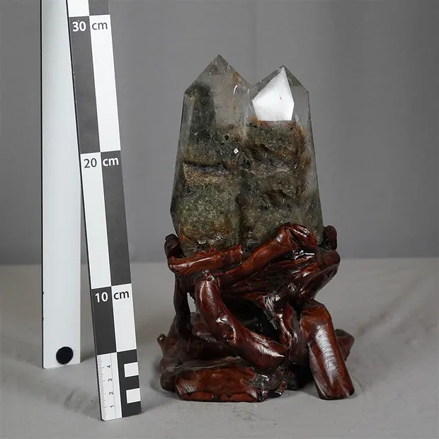 Pointe de quartz rutile Pièces uniques 001 | Marco Schreier
