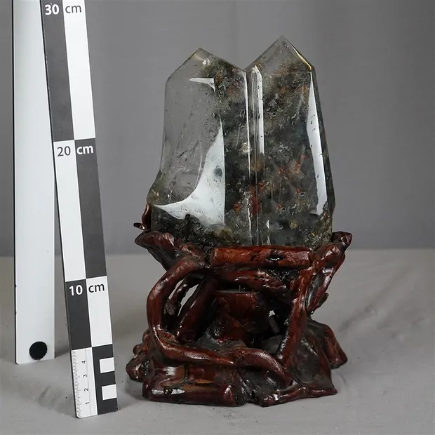 Pointe de quartz rutile Pièces uniques 002 | Marco Schreier
