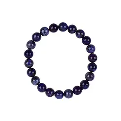 2818150009 Armband, Sugilith, 8,8mm-Kugeln, Unikat 009 | Edelsteine, Heilsteine & Schmuck