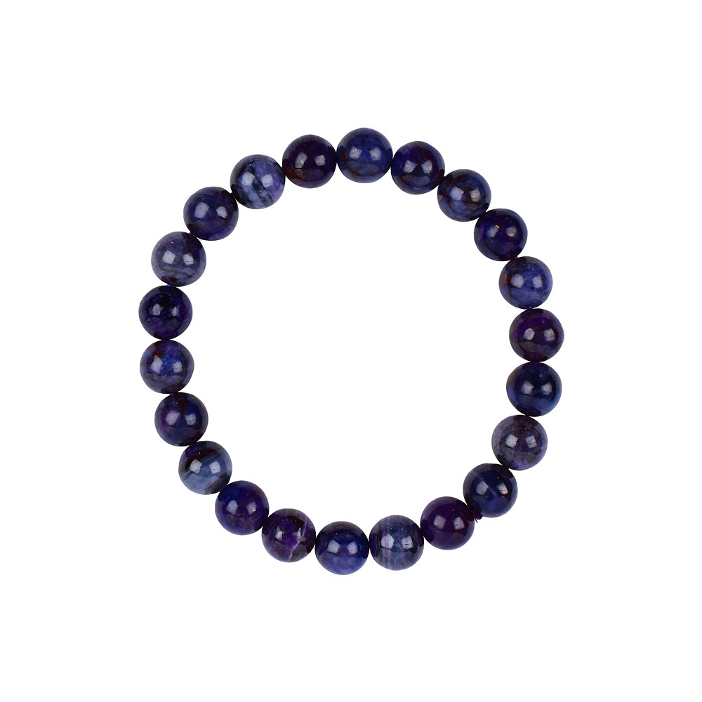 Pulsera, Sugilita, cuentas de 8,8 mm, única 009 | Marco Schreier