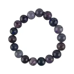 2818150013 Armband, Sugilith, 10,5mm- Kugeln, Unikat 013 | Edelsteine, Heilsteine & Schmuck