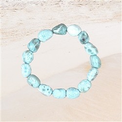 2818196007 Bracciale, Larimar, pepite da 14 mm, unico 007 | Marco Schreier