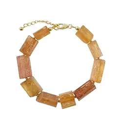 2818352002 Bracelet de cristaux Topaze impériale Pièces uniques 002 | Marco Schreier