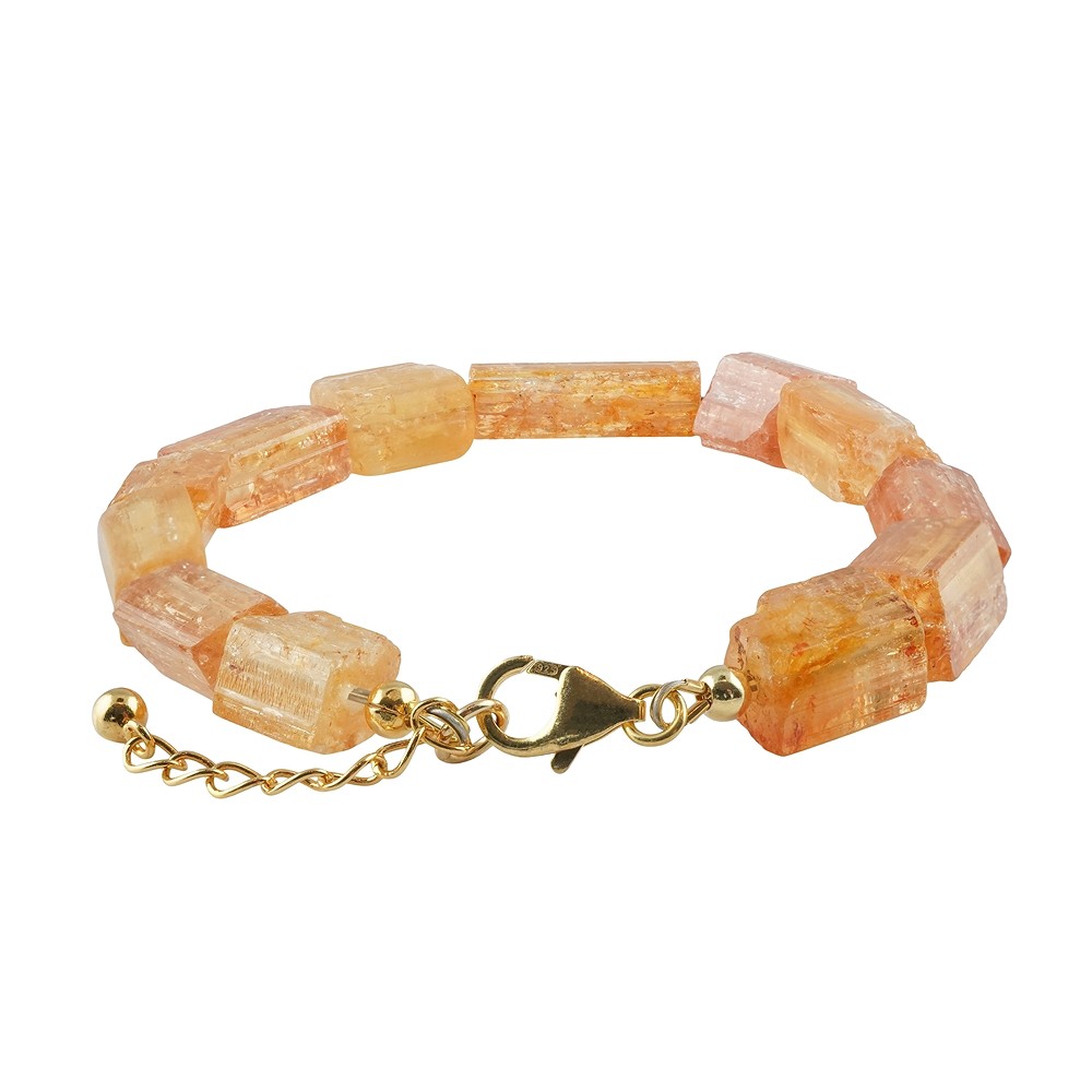 Armband Imperialtopas-Kristalle Unikat 003 | GH Edelsteine, Heilsteine & Schmuck