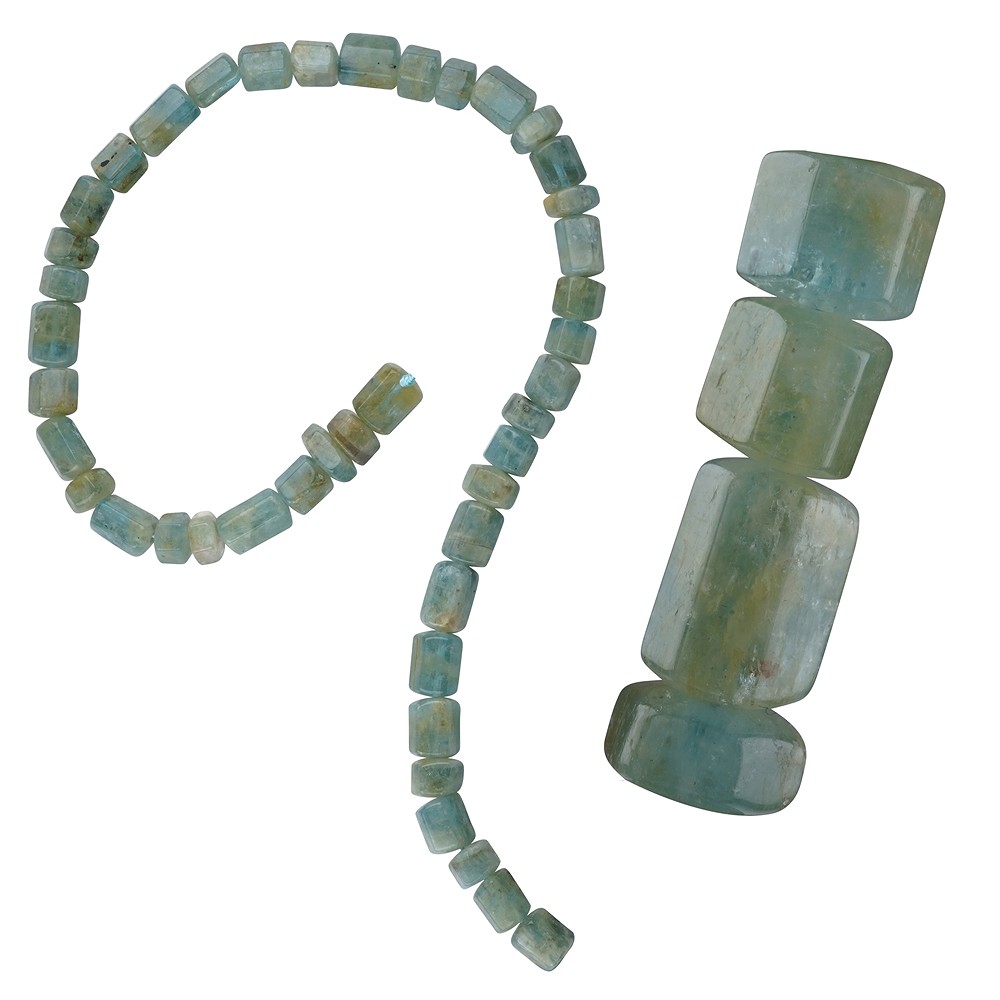 Cordón Aguamarina único 016 | piedras preciosas, piedras curativas y joyería