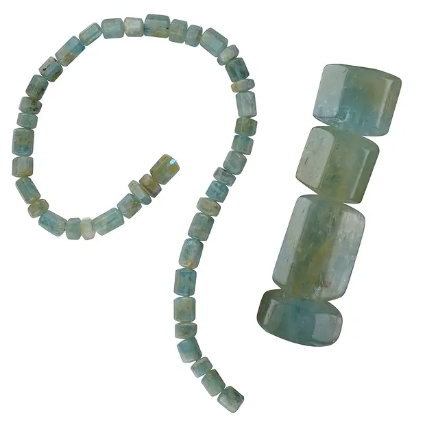 Cordón Aguamarina único 016 | piedras preciosas, piedras curativas y joyería