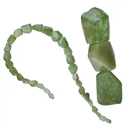 2821120001 Strang Peridot Unikat 001 Sonderpreis! | GH Edelsteine, Heilsteine & Schmuck