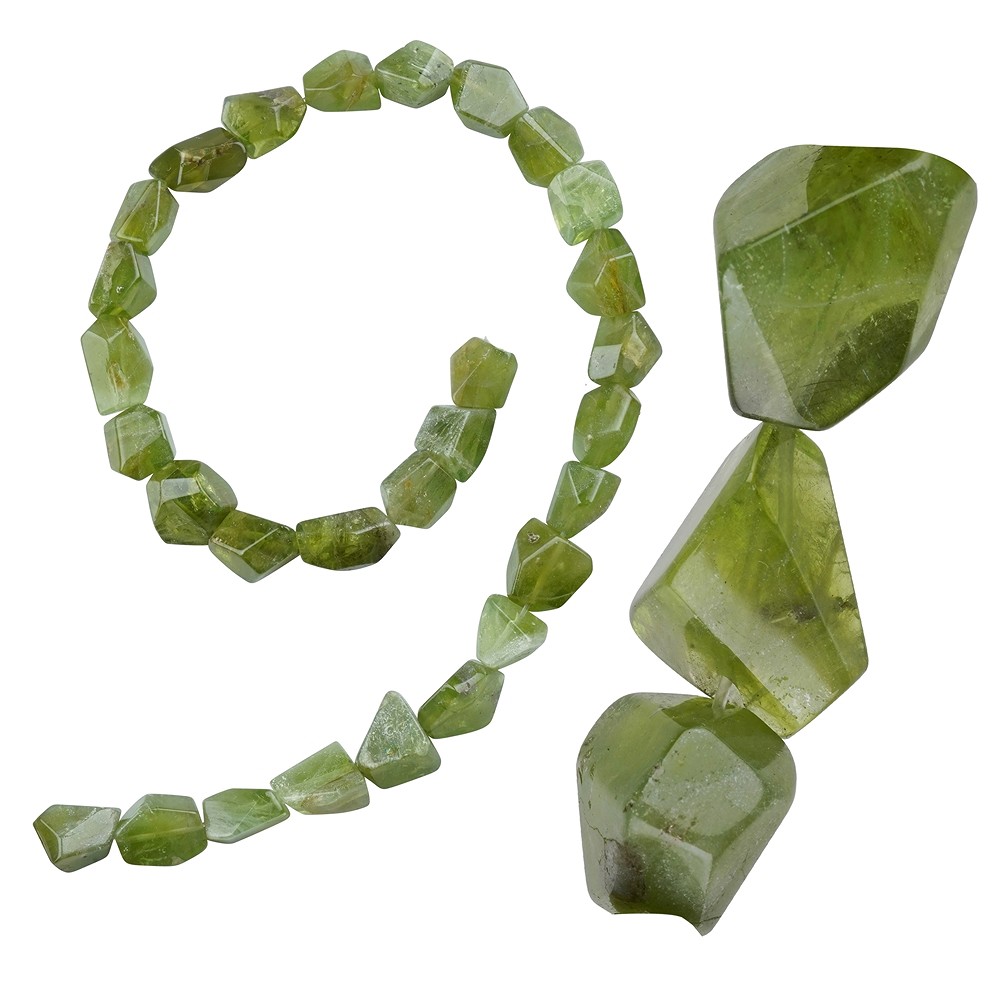 Strang Peridot Unikat 003 Sonderpreis! | GH Edelsteine, Heilsteine & Schmuck