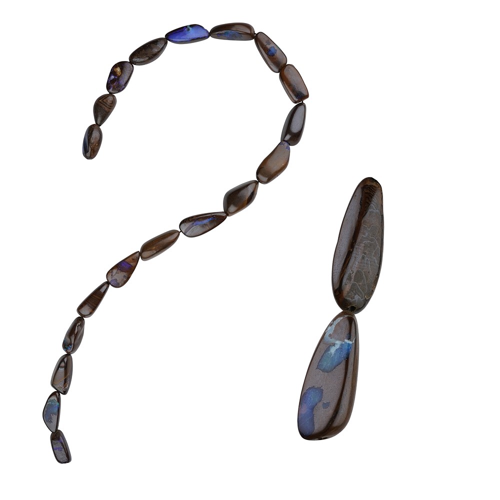 Strang Boulderopal Unikat 006 | Großhändler Edelsteine, Heilsteine & Schmuck