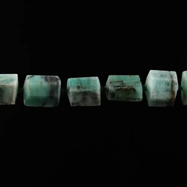 Strand cylinder six-sided emerald unique 003 | wholesaler gems & healing stones