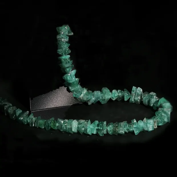 Filamento esmeralda facetada astilla única 005 | Marco Schreier