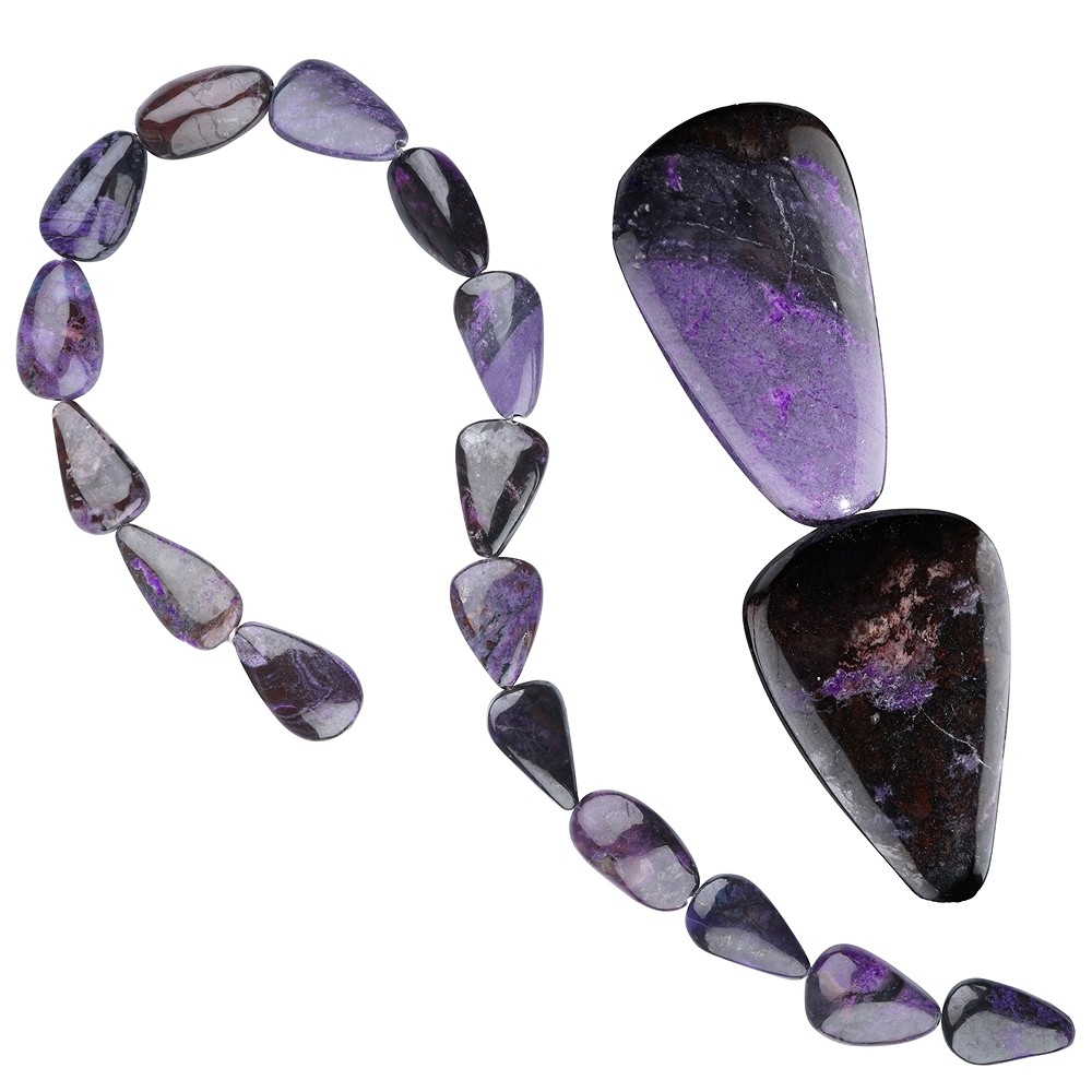 Strand Sugilite unique 005 | minerals wholesale - gems, healing stones & jewelry