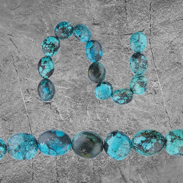 Strang Türkis Unikat 002 | Schreier Großhändler Edelsteine, Heilsteine & Schmuck