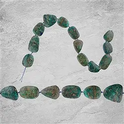 2821182007 Rangs de colliers Azurite-Malachite Pièces uniques 007 | Marco Schreier