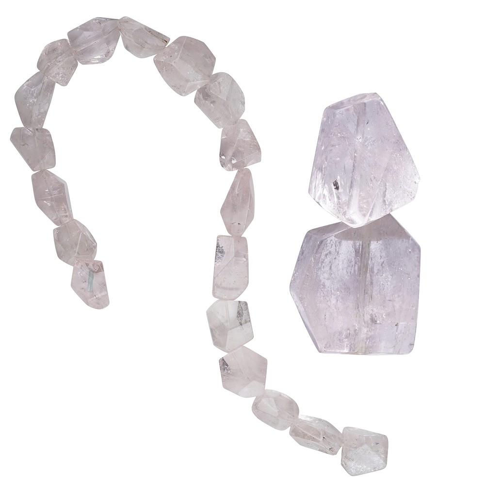 Filo di Morganite unico 003 | gemme, pietre curative e gioielli all'ingrosso