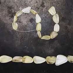 2821341004 Strand Lemon Quartz Unique 004 | minerals trade - gems, healing stones & jewelry