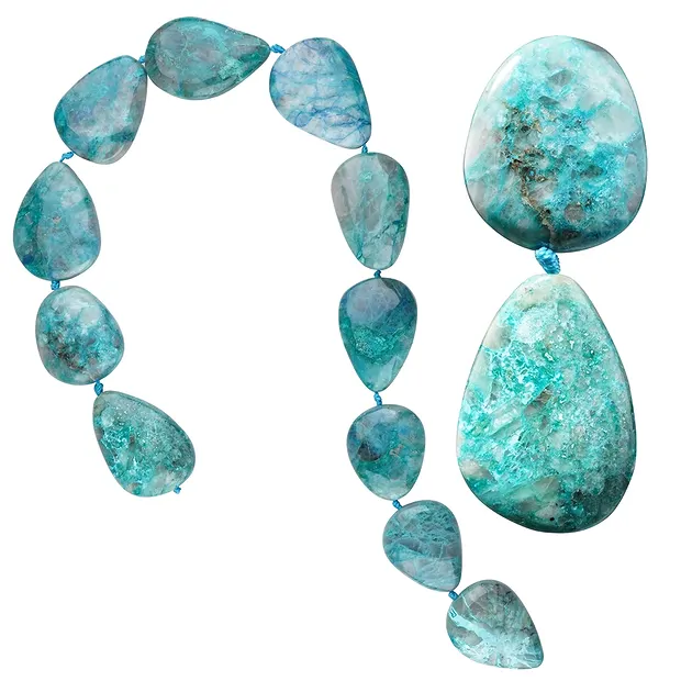Strand Shattuckite unique 005 | minerals trade - gems, healing stones & jewelry