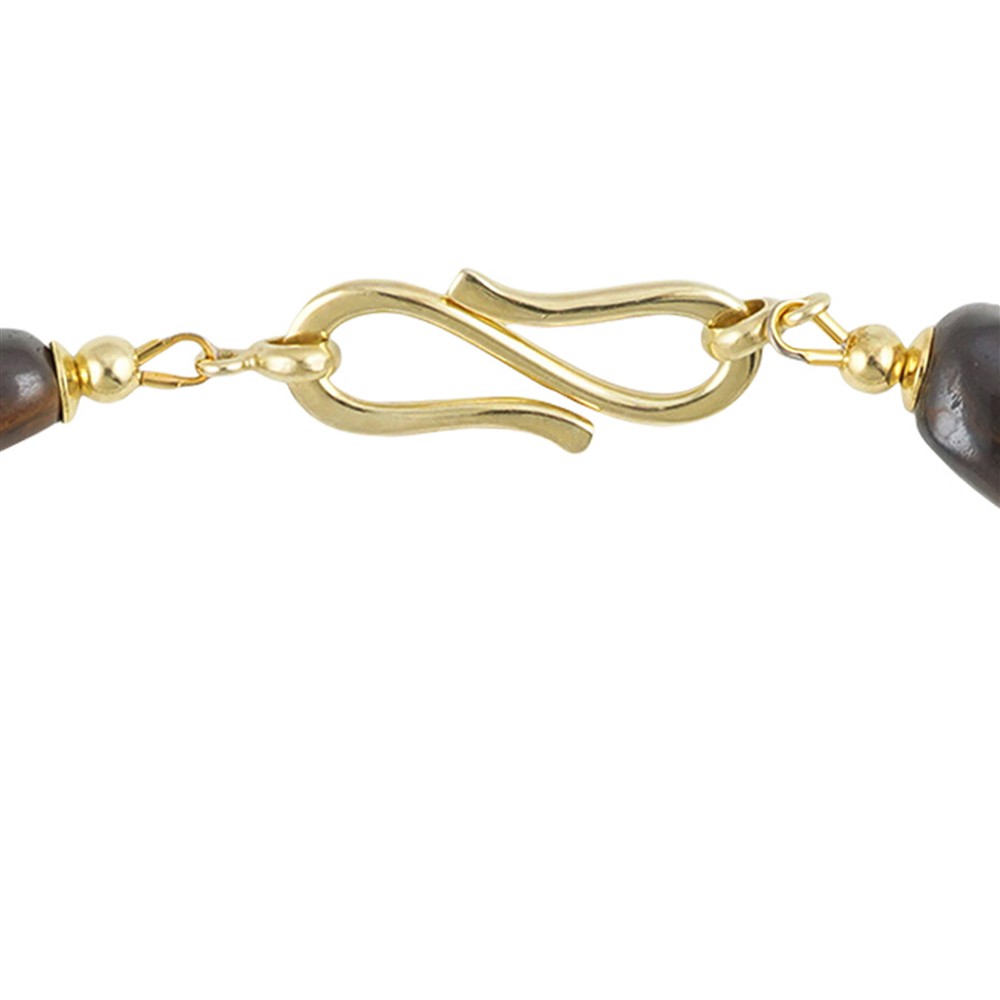 Atelierkette Opal, Trommelsteine flach, Unikat 001 | Marco Schreier