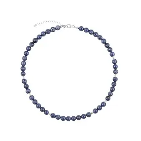 Collar Atelier Zafiro, cuentas facetadas, único 007 | Marco Schreier