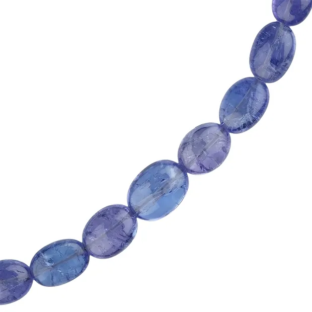 Collana di tanzanite, Lenti, unica 005 | grossista gemme e pietre curative