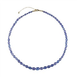 2822152005 Collana di tanzanite, Lenti, unica 005 | grossista gemme e pietre curative