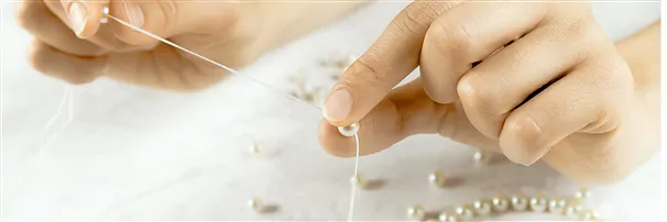 Synthetic thread 0.7 - 0.9mm for jewelry | wholesaler gems & healing stones