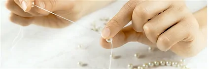 Synthetic thread 0,45 - 0,6mm for jewelry | wholesaler gems & healing stones