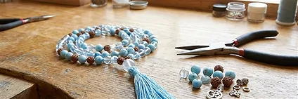 Komponenten für Edelsteinmalas | Großhändler Edelsteine, Heilsteine & Schmuck