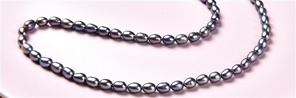 Hilos de perlas Grano de arroz | piedras preciosas, piedras curativas y joyería