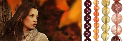 Edelsteinstränge "Indian Summer" | Großhändler Edelsteine, Heilsteine & Schmuck