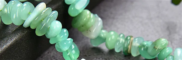 Edelsteinstränge Chrysopras | Mineralien-Handel Edelsteine, Heilsteine & Schmuck