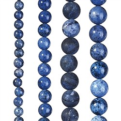 Fili di gemme di dumortierite | gemme, pietre curative e gioielli all'ingrosso